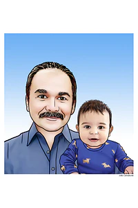 Caricatura Família (preço por pessoa) pai, mãe ,filhos, moldura, familiares, Caricatura Família, junte a família toda, lembrança da família reunida, sogro, neto, sogra, neta, juntinhos na mesma imagem