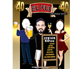 Caricatura banner "EU FUI" boteco, fundo bar, aniversariante chinelo, flamenguista, flamengo, time, convidados sem cabeça, tirar fotos, painel, 30, 40,50 anos alta qualidade refinado, xique, quarentou