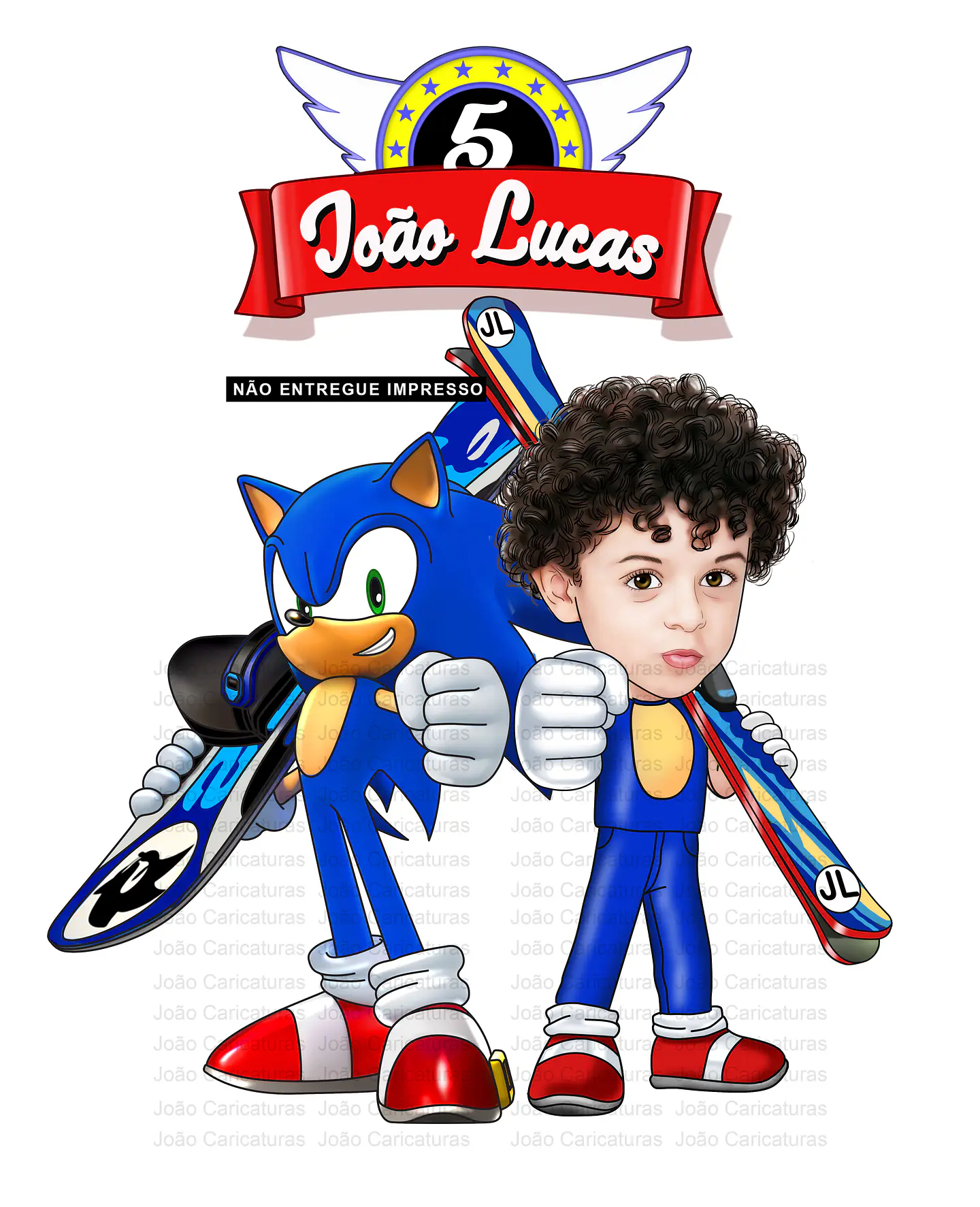 Linda caricatura aniversário menino para banner eu fui mascara personagem game joguinhos criança sonic furo par fotos ,3,4,5,6,7,8,9, anos 4