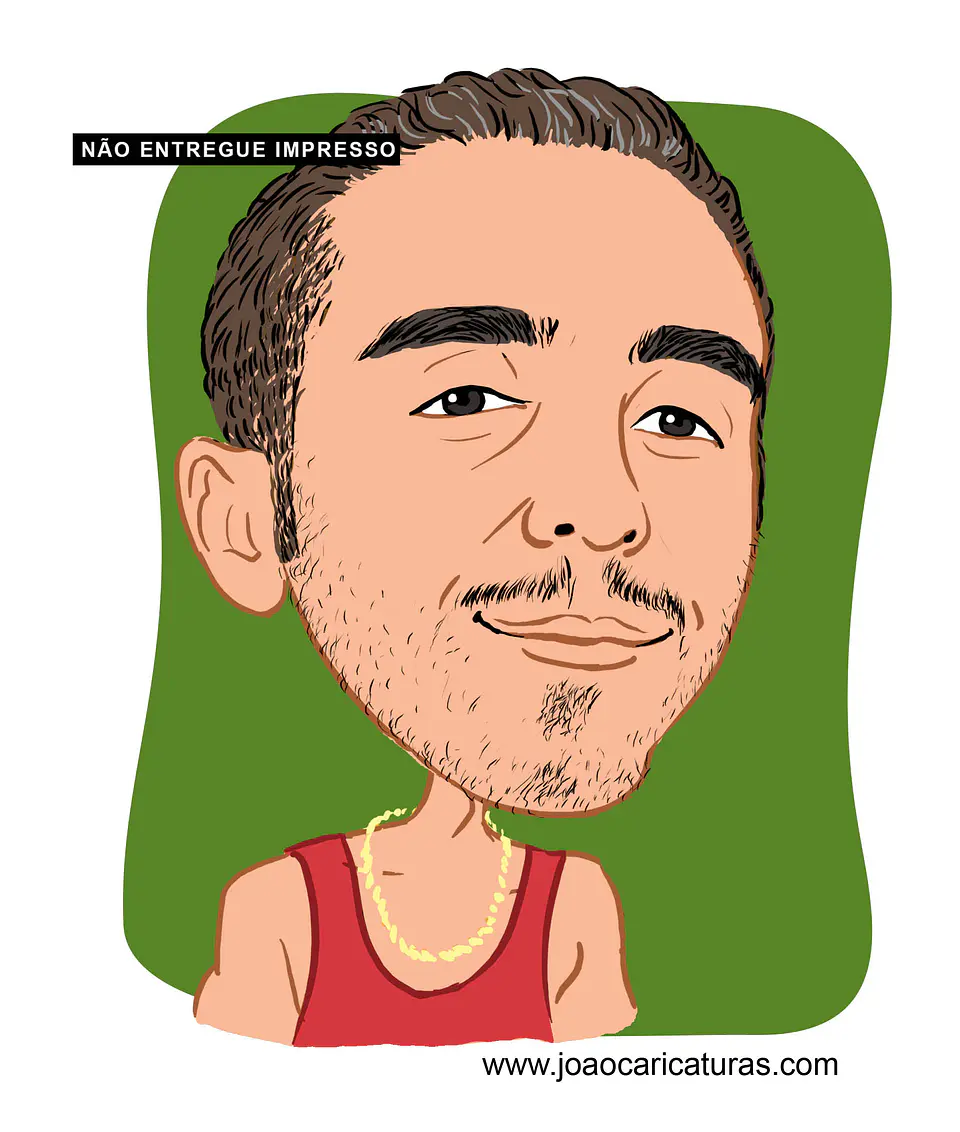 Caricatura rosto estilo cores chapadas, divertida, alegre, decorativa, melhor, viva, desenho rosto funcionários, empresa, avatar, para camiseta,  5