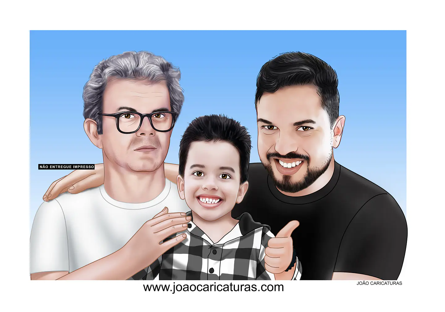 Fotomontagem Realista com Pessoas Falecidas | União de Fotos Antigas 2