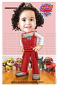 Caricatura infantil personalizada, menino, menina, patrulha canina, garoto, aniversário, cães, cãozinhos - Thumbnail 3
