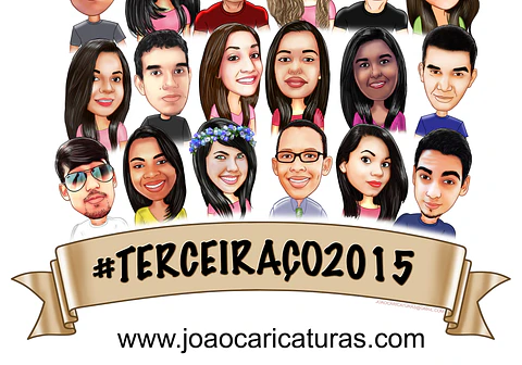 Caricatura rostos, (preço por pessoa) de grupos, alunos, amigos, turmas, salas, garotada, profissionais, juntos, para camiseta.primeira série, segunda, terceira, quarta, quinta, sexta, sétima, oitava 