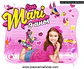 Caricatura  Personalizada  Convite  Aniversário Jovem Menina Patinadora Patins  Antigo Quad Esporte 4 Rodinhas  Skate Roller Botinha 9 10 11 12 13 14 15 16 anos, Soy Luna  - Thumbnail 2