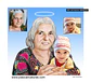 Desenho avó já falecida com neto (preço por pessoa) q não conheceu recordação montagem desenhada unindo juntando fotos no colo feliz mãe filha na mesma ilustração desenho foto antiga - Thumbnail 1