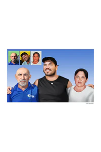 Fotomontagem Realista com Pessoas Falecidas | União de Fotos Antigas