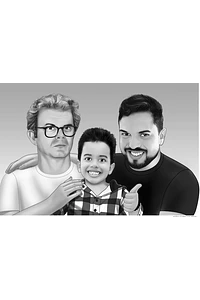Fotomontagem Realista com Pessoas Falecidas | União de Fotos Antigas