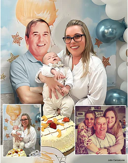Edição de fotos acrescentando pessoas na foto, montagem fotos de família a partir de fotos separadas, pai, mãe, avó, avô que faleceram juntos c netos. retrato antigos com retratos novos, fotos antigas