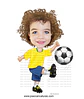 Caricatura aniversário, bebê, menino, tema bolas, bola, basquete, vôlei, futebol, futebol americano, praia, tênis, american football ball  - Thumbnail 2