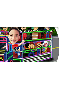 Carreta Furacão desenho caricatura aniversariante painel, personalizada, heróis, aniversário, caminhão, Mickey, Chaves, chiquinha, fofão, Capitão América, Chiquinha, Sonic, Palhaço, caminhão