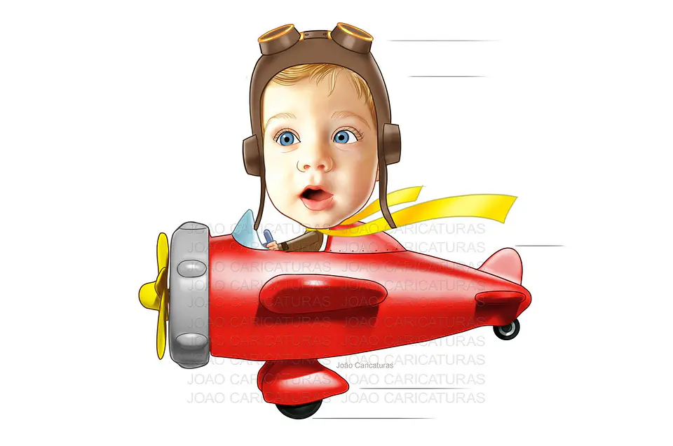 Site -João Caricaturas - desenhos de rostos de lindas e fofas caricaturas digitais  aniversário convite de criança menino - Pequeno príncipe arte para o cliente imprimir 2