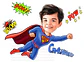  Caricatura digital, tartaruga, caipira, fazendinh, ninja buzzy woody, junina, mickey, jogador, festinha anivers, filho criança bebê menino, voando, super, boy, bola, batman, roqueiro, patrulha canina - Thumbnail 1