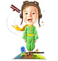 Linda e perfeitas caricaturas em oferta e promoção  crianças bebês rostinhos naturais e delicados fofinhos Pequeno Príncipe aeroplano nenens lindos planeta flor estrelinhas capuz capacete de aviador - Thumbnail 1