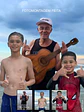 Fotomontagem digital. Uma arte que une gerações: seu pai e seu filho juntos em uma única lembrança. - Thumbnail 4