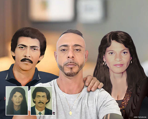 Unir fotos atuais com fotos antigas, juntando pessoa falecida, editando, melhorando qualidade das fotos, foto família toda, foto antiga impressa, foto escaneada, foto recortada e adicionada a outra