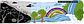 Desenho ilustração artistica braço de homem segurando copo cachoeira flores beija flor água e solo  seco seca sol irrigação arvores mortas arco iris deserto força da agua - Thumbnail 1