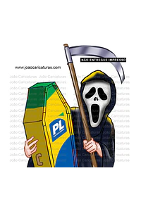 Desenho  de caricaturas ou vídeos de deboche político, tirando sarro, memes, zoando politicamente