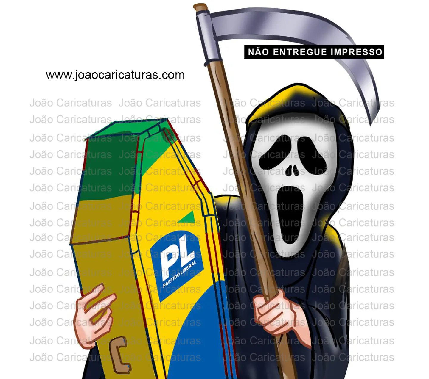 Desenho  de caricaturas ou vídeos de deboche político, tirando sarro, memes, zoando politicamente 5