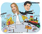 Caricatura de Casamento no Trio Elétrico – Tema Carnaval, Micareta e Forró Personalizado - Thumbnail 2