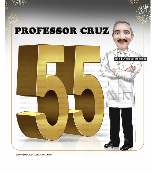 Caricaturas aniversário"não impressas" festa convite aniversário homem  tema 55 40 70 anos balões professor enfermeiro esportista basquete flamengo cerveja forte tatuado