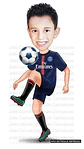  Caricatura digital, tartaruga, caipira, fazendinh, ninja buzzy woody, junina, mickey, jogador, festinha anivers, filho criança bebê menino, voando, super, boy, bola, batman, roqueiro, patrulha canina - Thumbnail 2