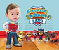  Caricatura digital, tartaruga, caipira, fazendinh, ninja buzzy woody, junina, mickey, jogador, festinha anivers, filho criança bebê menino, voando, super, boy, bola, batman, roqueiro, patrulha canina - Thumbnail 5
