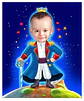  Caricatura digital, tartaruga, caipira, fazendinh, ninja buzzy woody, junina, mickey, jogador, festinha anivers, filho criança bebê menino, voando, super, boy, bola, batman, roqueiro, patrulha canina - Thumbnail 11