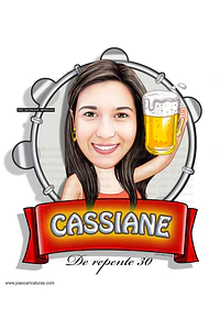 caricatura- convite -digital-personalizada-mulher-rosto-normal-uso-para-banner-ou-convite-e-ainda-lembrancinhas-de-aniversario-tema-boteco-bar-joao-caricaturas