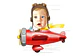 Linda e perfeitas caricaturas em oferta e promoção  crianças bebês rostinhos naturais e delicados fofinhos Pequeno Príncipe aeroplano nenens lindos planeta flor estrelinhas capuz capacete de aviador - Thumbnail 2