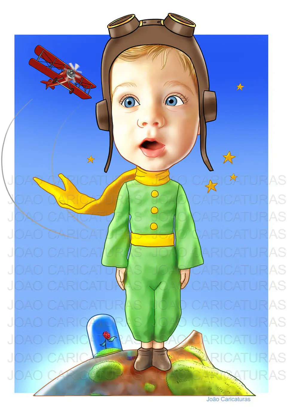 Linda e perfeitas caricaturas em oferta e promoção  crianças bebês rostinhos naturais e delicados fofinhos Pequeno Príncipe aeroplano nenens lindos planeta flor estrelinhas capuz capacete de aviador 3