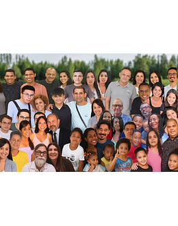 “Nem sempre dá pra reunir todo mundo, mas nas lembranças dá pra ter todos juntinhos 💕 Transforme suas fotos em uma linda montagem de família — mesmo com quem já partiu ou mora longe. 👉 Encomende 