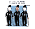 Caricatura Digital "Não impresso" -Tema boteco EU FUI aniversário- homem- pai- tio-festa- desenho-painel- banner homem mulher, mãe festa cerveja mesas botequinho convidados furo rosto 30 40 50 60 anos