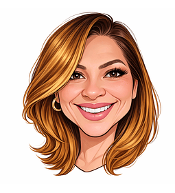 Caricatura feminina de rosto, avatar, lindo rosto, pessoa, realista, charmosa, garota.