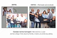 Restauramos memórias especiais. Nesta montagem adicionamos um casal de uma foto antiga à foto atual da família, criando uma lembrança única. - Thumbnail 1