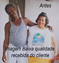Restauramos memórias especiais. Nesta montagem adicionamos um casal de uma foto antiga à foto atual da família, criando uma lembrança única. - Thumbnail 4
