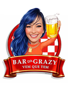 Caricatura Personalizada Tema Boteco – Convites e Lembranças Únicas 🍻