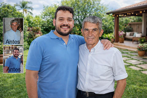Fotomontagem com Pessoas Falecidas | Homenagem Especial