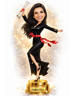 Caricaturas digitais mulher certificado direito desenho rosto delicados e super idênticos, Formandos universitários diplomados, formados, formatura, direito civil, RH, recursos humanos, direito