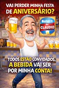 Caricatura Digital Tema Boteco | Convite Divertido e Personalizado - Thumbnail 2