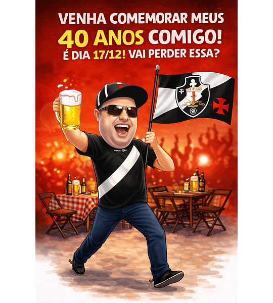 Caricatura Personalizadas no melhor Estilo para Comemorar seu Aniversário ou Momento Especial. Encomende Já!