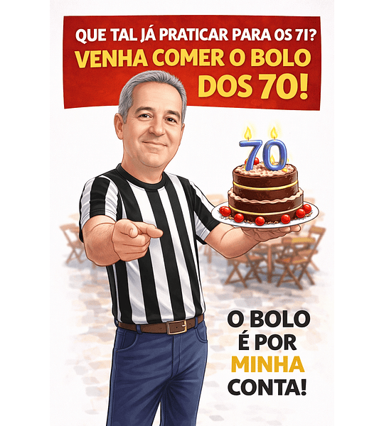 Caricatura Personalizadas no melhor Estilo para Comemorar seu Aniversário ou Momento Especial. Encomende Já!