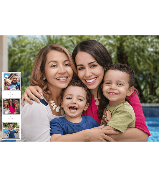 Fotomontagem com Pessoas Falecidas | Transforme Fotos em Homenagem