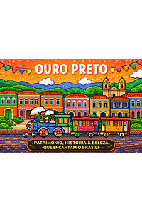 Quadro Colorido Ouro Preto | Arte Brasileira Moderna com Paisagem de São Paulo Ouro Preto Recife Rio de Janeiro