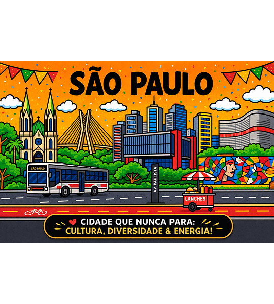 Quadro Colorido Ouro Preto | Arte Brasileira Moderna com Paisagem de São Paulo Ouro Preto Recife Rio de Janeiro