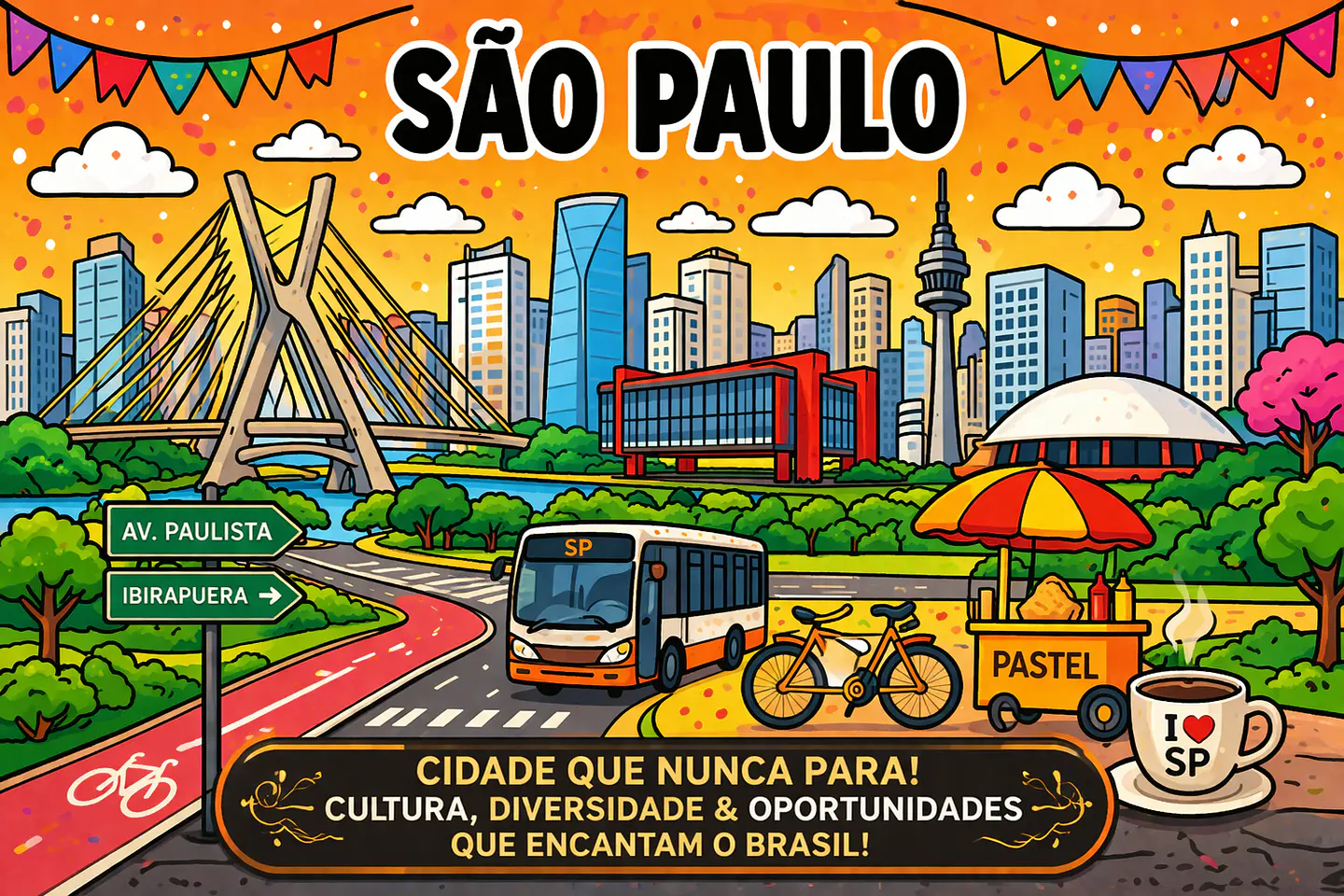 Quadro Colorido Ouro Preto | Arte Brasileira Moderna com Paisagem de São Paulo Ouro Preto Recife Rio de Janeiro 4