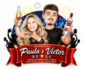 Caricatura bar boteco Digital -Tema boteco duplo, casal,marido,mulher aniversário, vódica, pinga,51, amigos, companheiros,comemoração, rótulo, cartaz