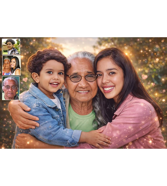 Montagem com Fotos de Pessoas Falecidas | Homenagem com Fotos Antigas