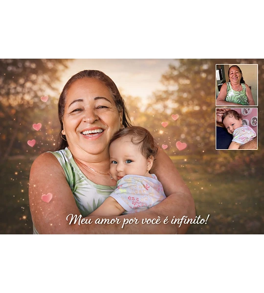 Montagem com Fotos de Pessoas Falecidas | Homenagem com Fotos Antigas