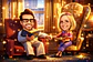Caricatura Personalizada de Casal Estilo Pixar com Cenário Romântico e Efeito Mágico .Cena do Filme Up Aventuras adaptado com seu rosto, cena personalizada  - Thumbnail 2