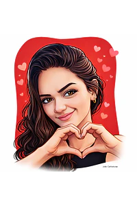 Caricatura Personalizada de Rosto, Avatar, lindo Rosto, Pessoa, Realista, Charmosa, Garota, Menina, mulher, Homem,Rapaz, Galã, Aparência. Encomende Já